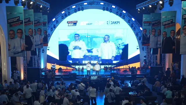 Bakal calon Ketua Umum Asosiasi Kurator dan Pengurus Indonesia (AKPI) periode 2025-2028 Martin Patrick Nagel dan bakal calon Sekjen Harvardy Muhammad Iqbal.