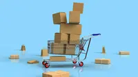 Ilustrasi belanja online, online shopping. (Photo by Shutter Speed on Unsplash)