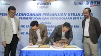 PT Bank Tabungan Negara (Persero) Tbk. menggandeng PT Mandiri Capital Indonesia (MCI) membentuk program pendanaan bertajuk BTN Fund. (Dok: BTN)