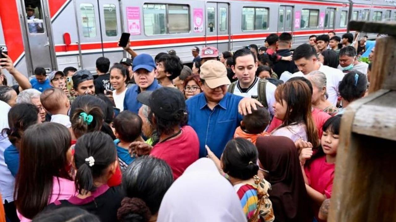 Pengamat Nilai Blusukan Prabowo ke Bantaran Rel Senen sebagai Langkah "Belanja" Masalah Rakyat