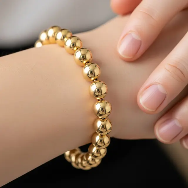 9 Model Gelang Emas Karat Tinggi Tidak Mudah Penyok, Investasi Tahan Banting