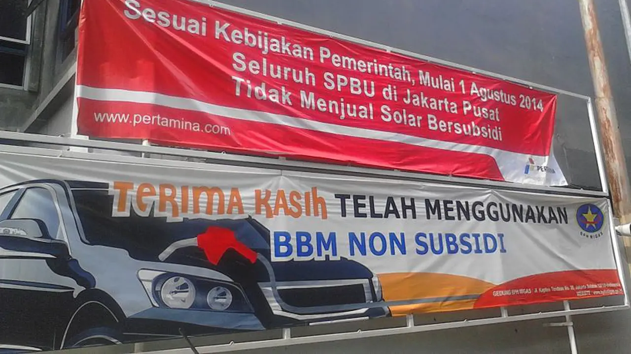 Pembatasan BBM bersubsidi