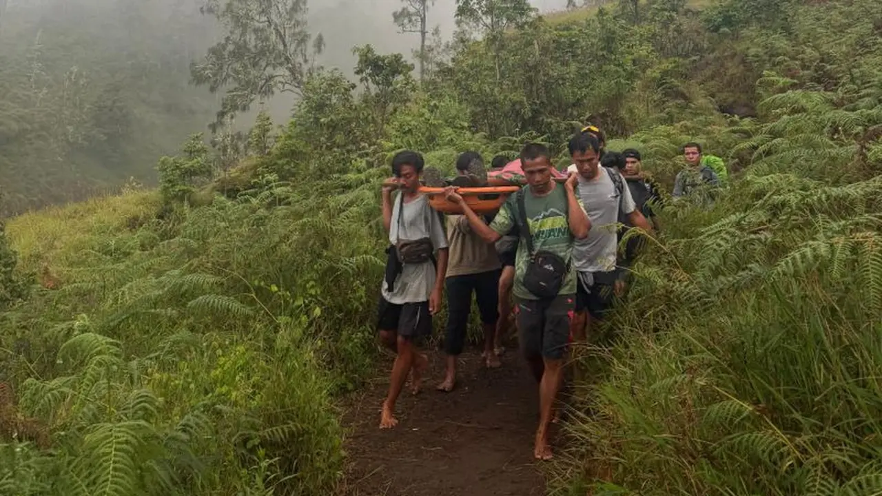 Pendaki meninggal di Gunung Rinjani Dievakuasi