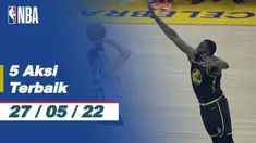 Berita video aksi-aksi terbaik yang terjadi di game kelima final Wilayah Barat NBA 2022, Jumat (27/5/2022), pertandingan antara Golden State Warriors melawan Dallas Maveric.
