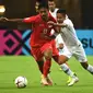 Gelandang Home United Izzdin Shafiq siap menghadapi Persija Jakarta. (AFP/Roslan Rahman)