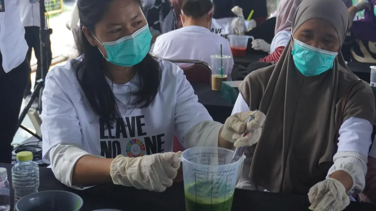 Mengolah minyak jelantah jadi produk berkelanjutan. (Liputan6.com/ ist)