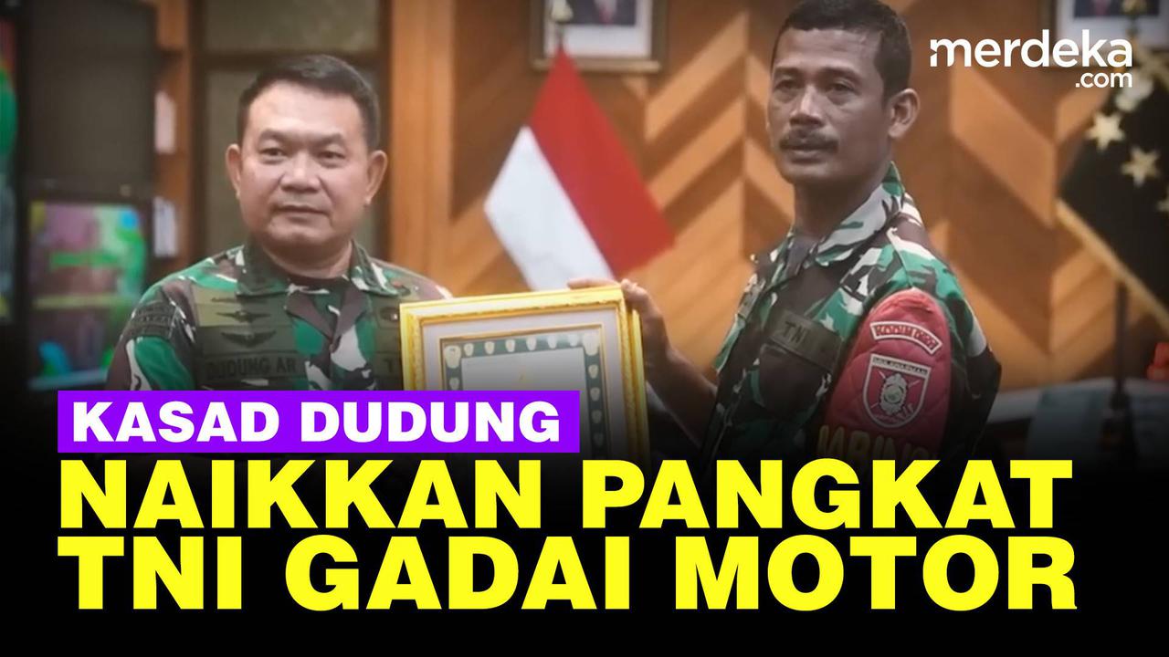 VIDEO: Kasad Naikkan Pangkat Luar Biasa TNI Viral Gadai Motor Urai Macet 16 Jam