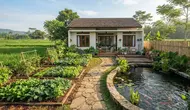 Cara Membuat Ekosistem Kebun dan Kolam Ikan Saling Menguntungkan, Konsep Alami yang Bikin Hemat