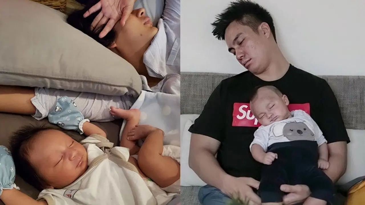 6 Momen Baim Wong dan Paula Verhoeven Tidur Bareng Kiano, Bikin Gemas