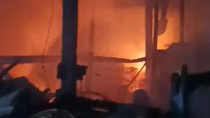 Empat Rumah Terbakar di Makassar, Satu Warga Meninggal Dunia