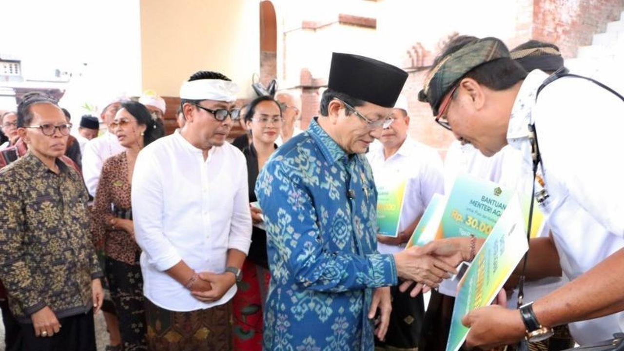 Fakta Bantuan Rp300 Juta: Menag Serahkan Langsung Bantuan Banjir Denpasar, Ini Lokasi yang Ditinjau!