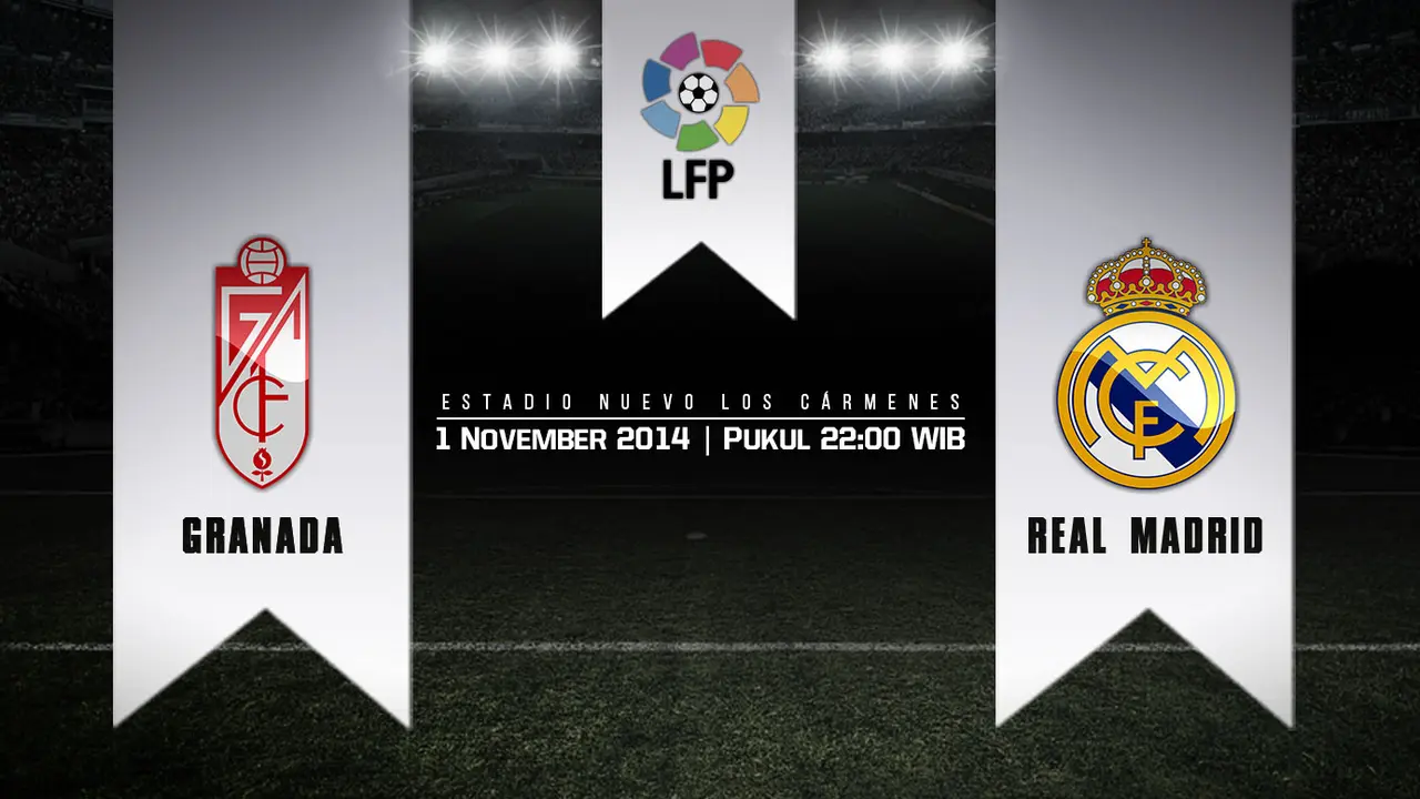 Prediksi Granada vs Real Madrid (Liputan6.com/Yoshiro)