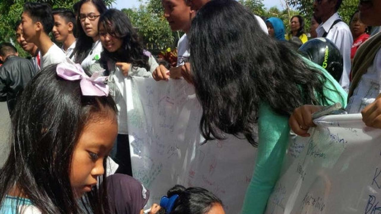 Aksi seribu tanda tangan untuk Angeline