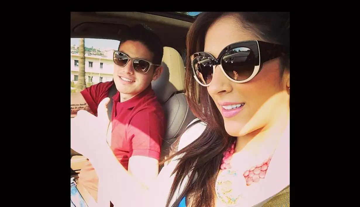 Istri James Rosriguez, Daniela Ospina tak kalah cantiknya dengan Farber. Daniela merupakan adik dari kiper Kolombia, Davis Ospina (istimewa)