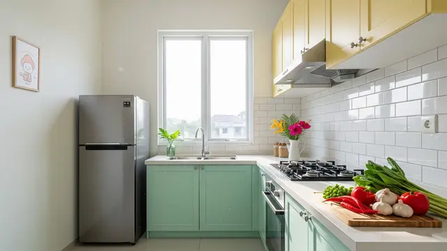 Dapur Full Warna Pastel