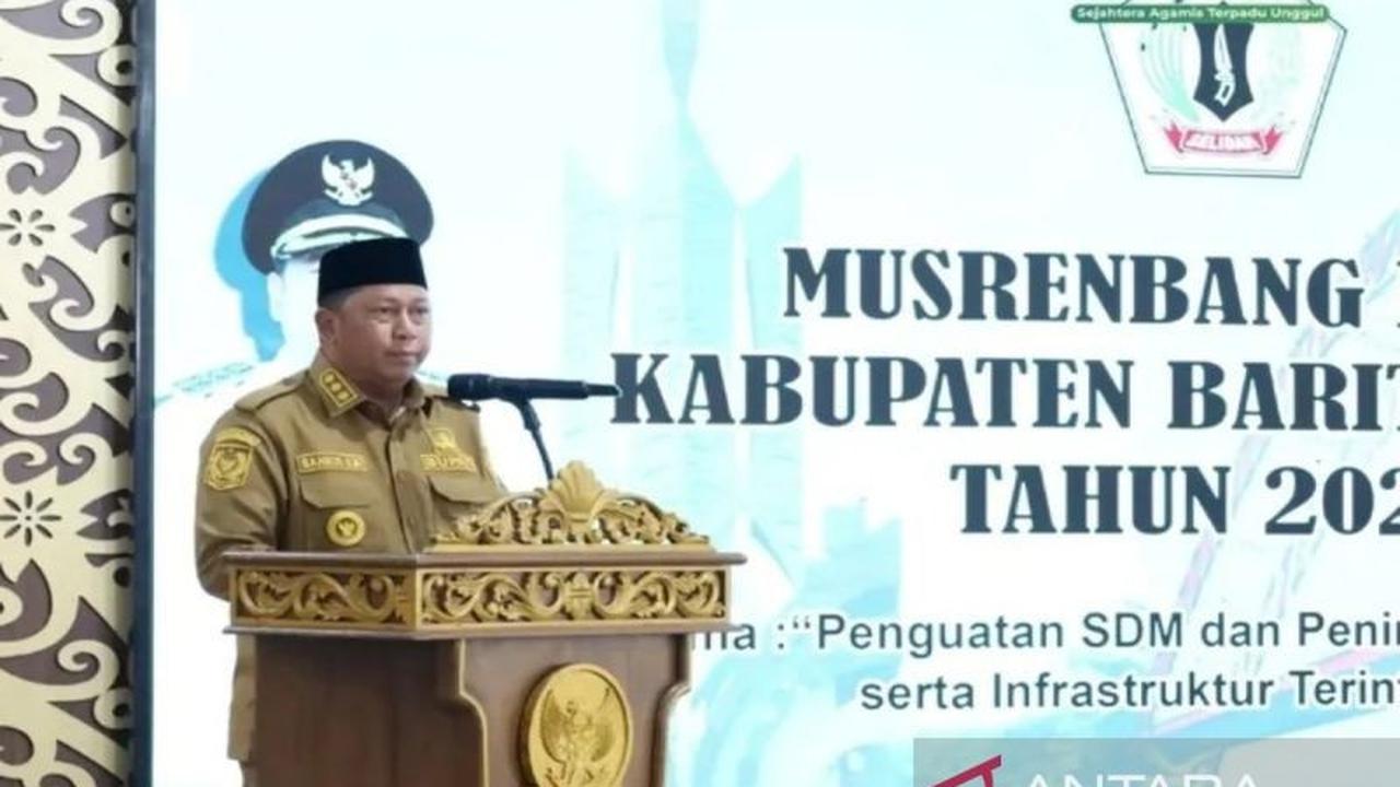Bupati Batola Apresiasi Partisipasi Aktif Masyarakat dalam Musrenbang Batola