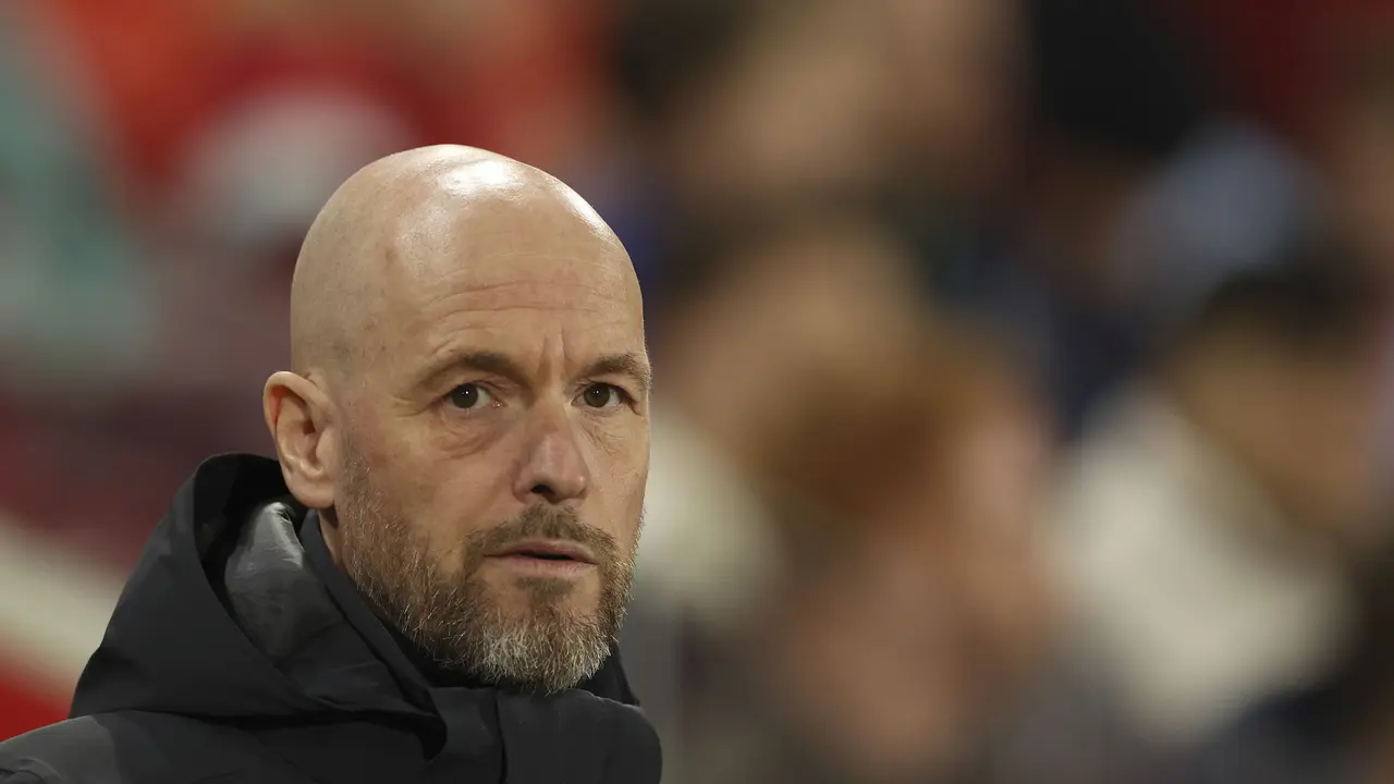 Pelatih Manchester United Erik ten Hag