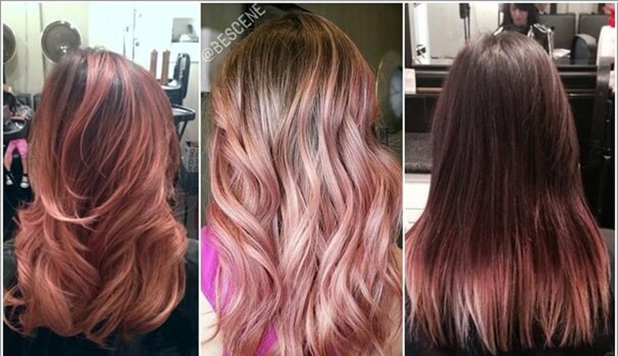 7 Inspirasi Style Rambut Highlight WarnaWarni Anti Norak Photo