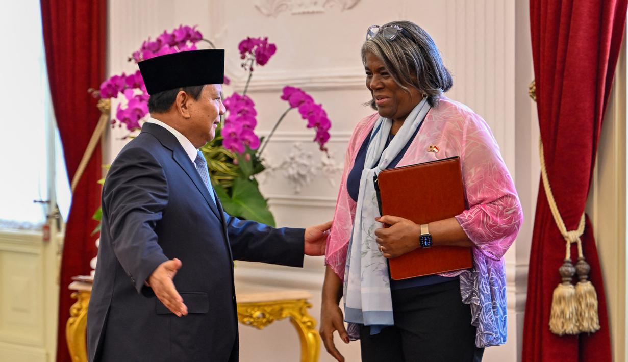 Setidaknya ada tiga tamu negara yang diterima Presiden Republik Indonesia, Prabowo Subianto. (BAY ISMOYO/POOL/AFP)