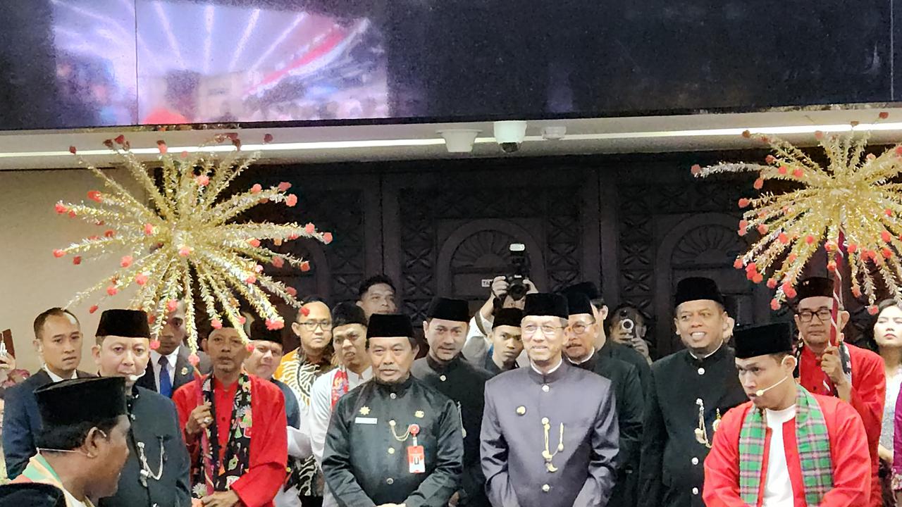 Peringatan HUT ke-497 Jakarta di Ruang Rapat Paripurna DPRD Provinsi DKI Jakarta. (Istimewa)