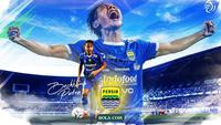 Gelandang Persib Bandung, Beckham Putra Nugraha. (Bola.com/AI Generated)