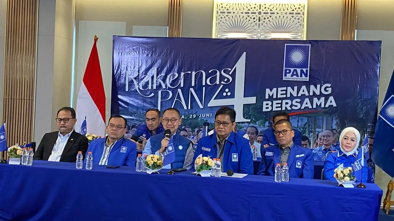 Partai Amanat Nasional (PAN) akan menggelar rakernas ke-4 pada Sabtu 29 Juni 2024).