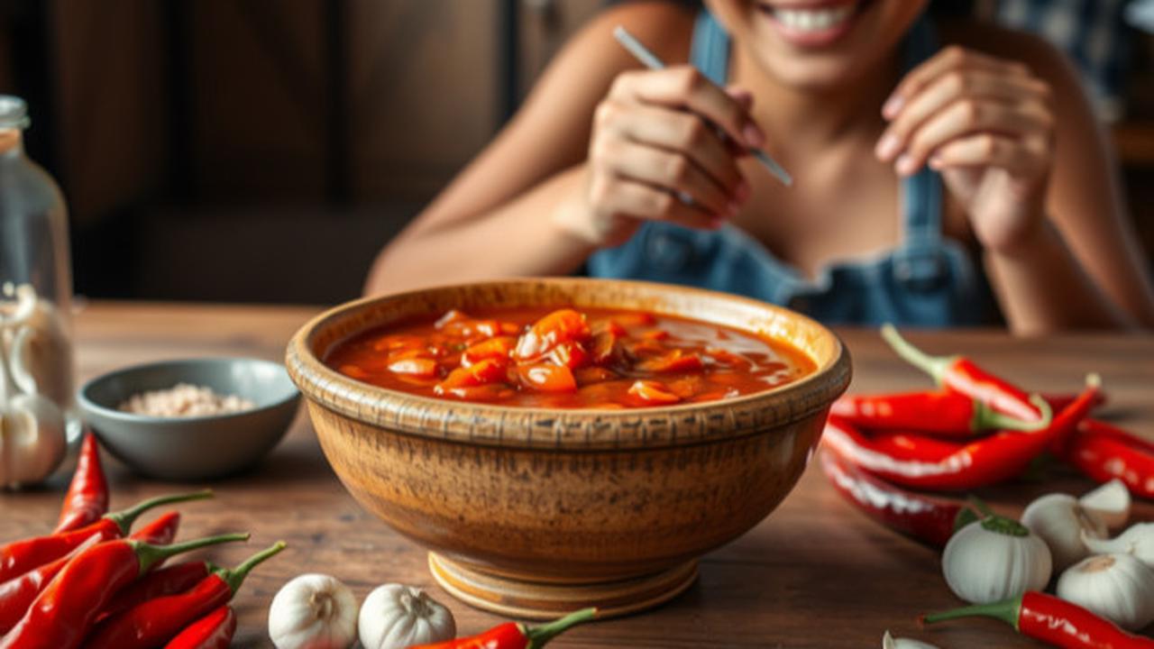 Ilustrasi Sambal Bawang Merah