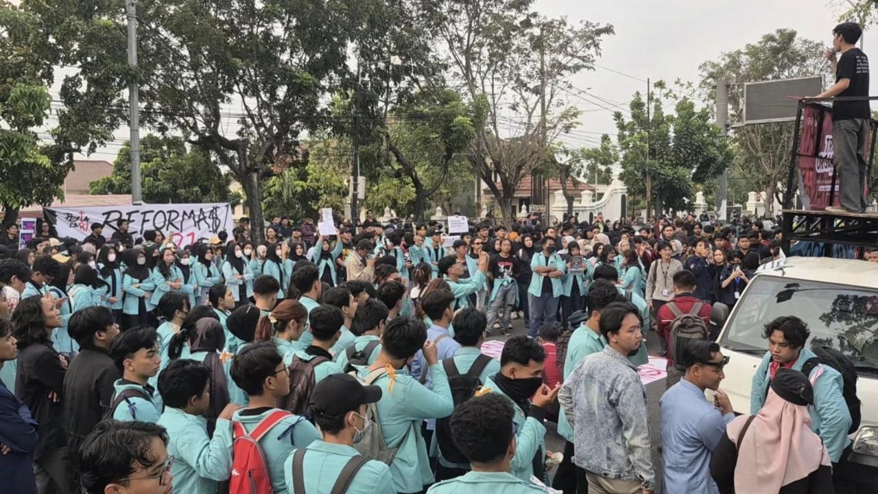 Titik Unjuk Rasa Mahasiswa di Jakarta Hari Ini, Ribuan Personel Gabungan Siaga