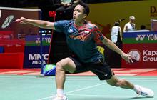 FOTO: Sempat Bikin Senam Jantung, Jonatan Christie Akhirnya Tumbangkan Lin Chun-Yi di Indonesia Masters 2025