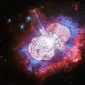 Kembang api bintang Eta Carinae. (NASA/ESA/N. SMITH/J. MORSE)