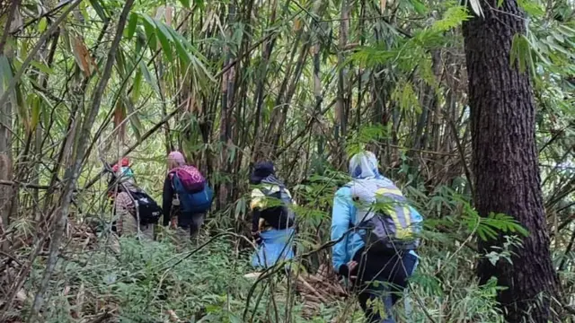 Pendaki di Gunung Kareumbi di Sumedang, Bandung Timur. (Dok: IG https://www.instagram.com/p/C6bIsXfRDNR/?igsh=NXk1emR2cDZzcTV5)