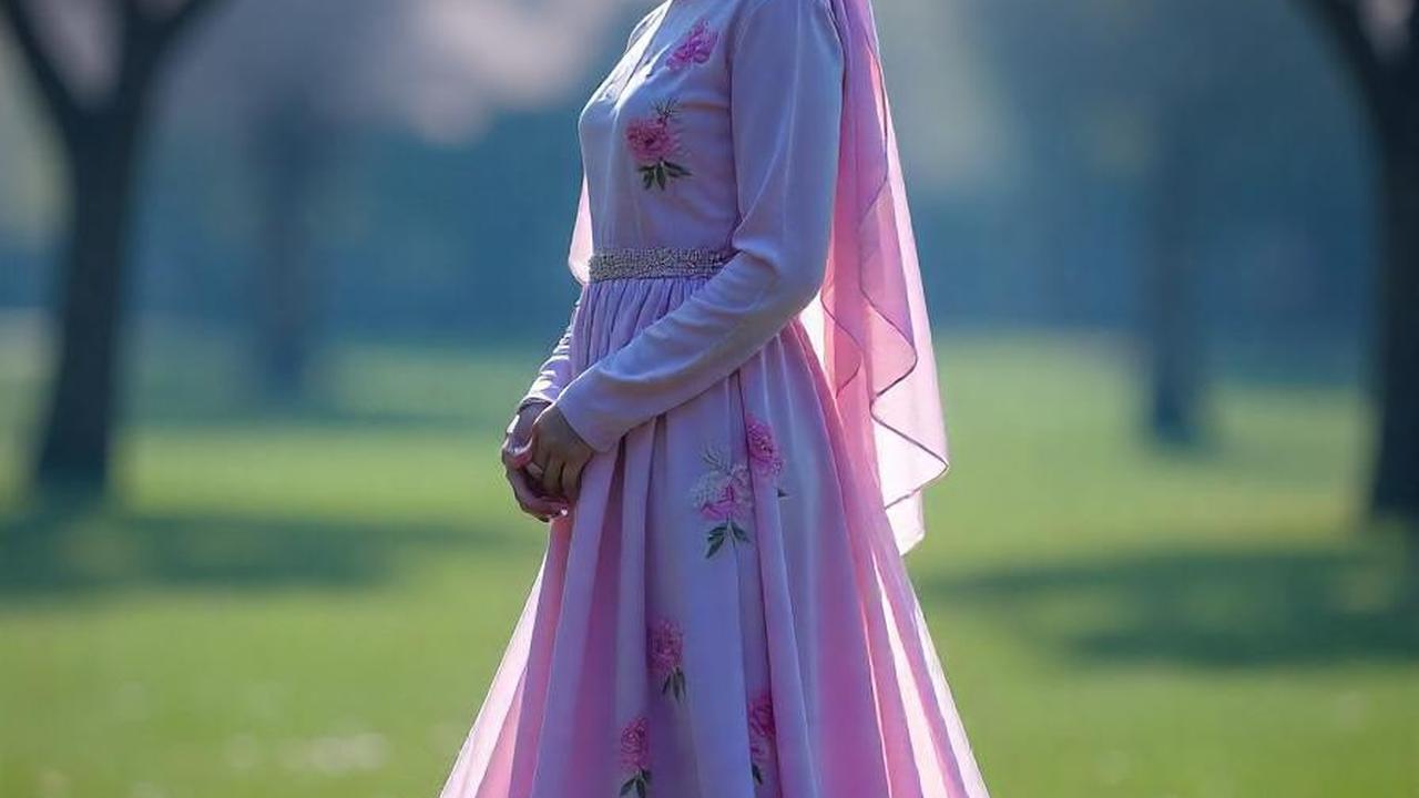 Baju Lebaran 2025 Misty Lavender