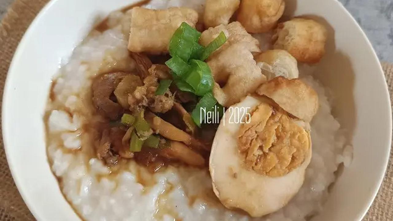 Ilustrasi Bubur Ayam China