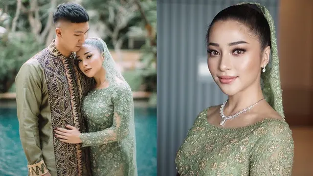 6 Potret Detail Makeup dan Busana Nikita Willy saat Lamaran, Memesona