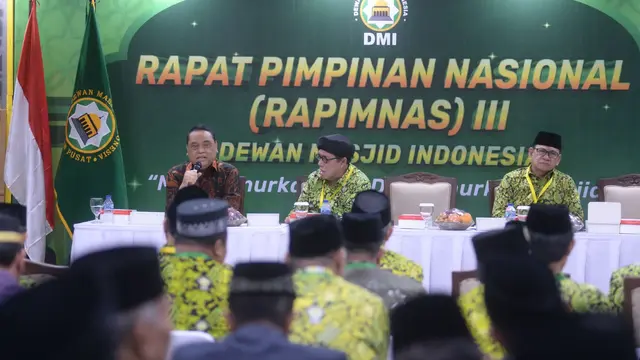 Wakil Ketua Umum DMI Komjen Pol (Purn) Syafruddin saat menghadiri Rapat Pimpinan Nasional (Rapimnas) III di kantor pusat DMI di Jalan Matraman Raya, Jakarta Timur, Senin (6/3/2023) (Istimewa)