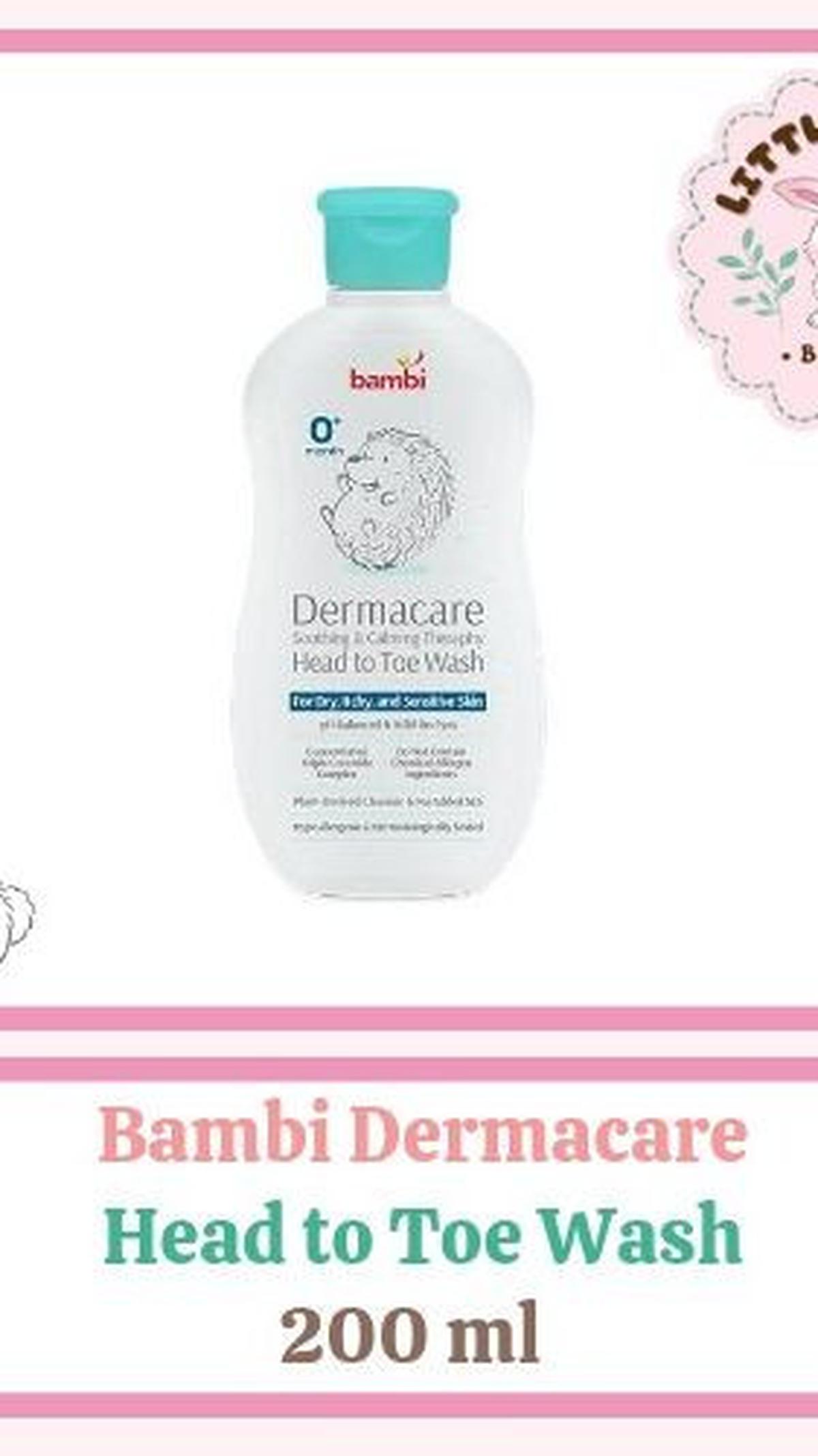 <b>Bambi Dermacare Daily Soothing &amp; Calming Therapy Head to Toe&nbsp;</b><br>