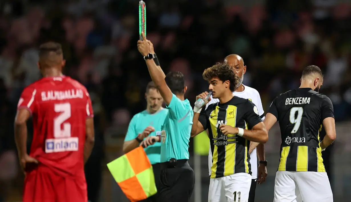 Duel menghadapi Al Hilal yang juga diisi para bitang Eropa seperti Malcom, Ruben Neves dan Aleksandar Mitrovic dijadwalkan berlansung pada 1 September mendatang. (Abdel Ghani BASHIR/AFP)