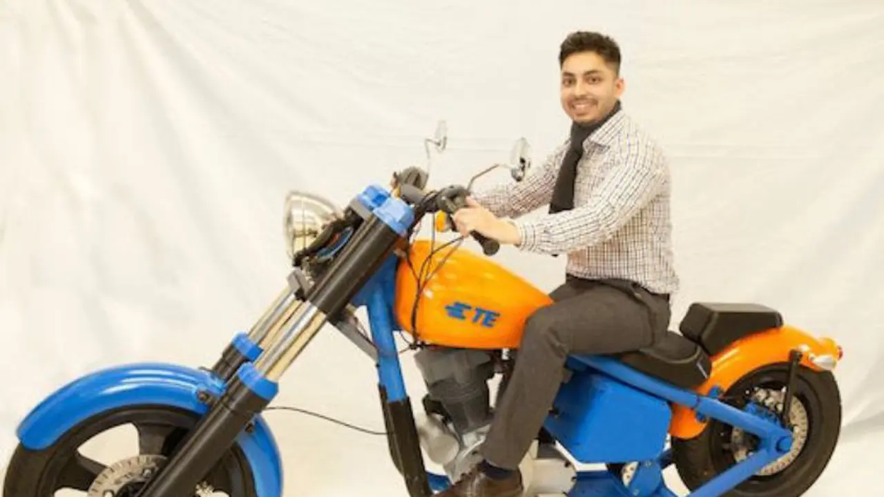 Motor hasil cetakan printer 3D