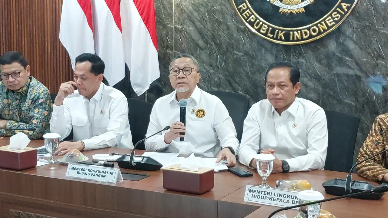 Menteri Koordinator Bidang Pangan, Zulkifli Hasan. (Foto: Liputan6.com/Arief RH)