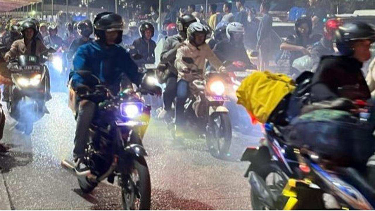 Pelabuhan Bakauheni Dipadati Pemudik Sepeda Motor pada H+5 Lebaran