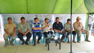 Menteri Dalam Negeri (Mendagri) Muhammad Tito Karnavian  usai Apel Pembukaan Tim Satuan Tugas Kementerian Dalam Negeri (Kemendagri) dalam rangka Percepatan Aktivasi Pemerintahan dan Pelayanan Publik Pascabencana Aceh. (Foto: Puspen Kemendagri).