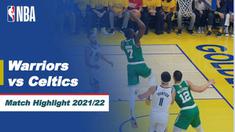 Berita Video, Highlights Final NBA 2022 Gim Kedua Antara Golden State Warriors Vs Boston Celtics pada Senin (6/6/2022)