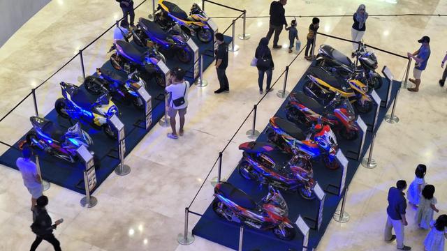 Tampil Keren, 704 Modifikator Yamaha Maxi dan Yard Built 2023 Adu Ganteng di Cibinong (Arief A/Liputan6.com)