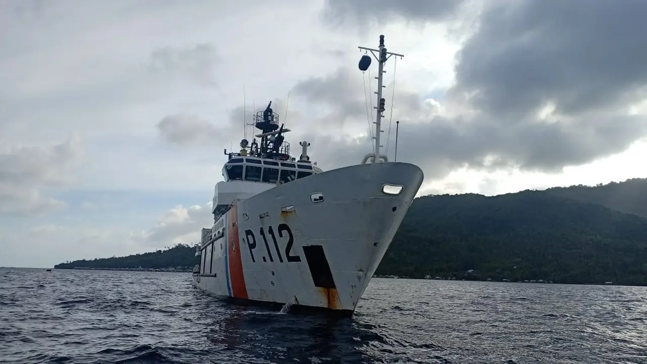 Kapal patroli Kementerian Perhubungan. Dok Kemenhub