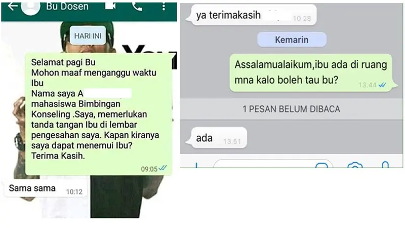 Obrolan kocak  (Sumber: Twitter/@yeahmahasiswa)