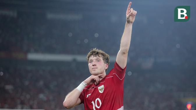 Aksi pemain Timnas Indonesia di Kualifikasi Piala Dunia