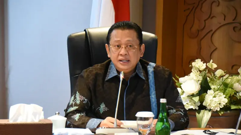 Bamsoet dalam FGD 'Reposisi Haluan Negara sebagai Wadah Aspirasi Rakyat', di MPR RI