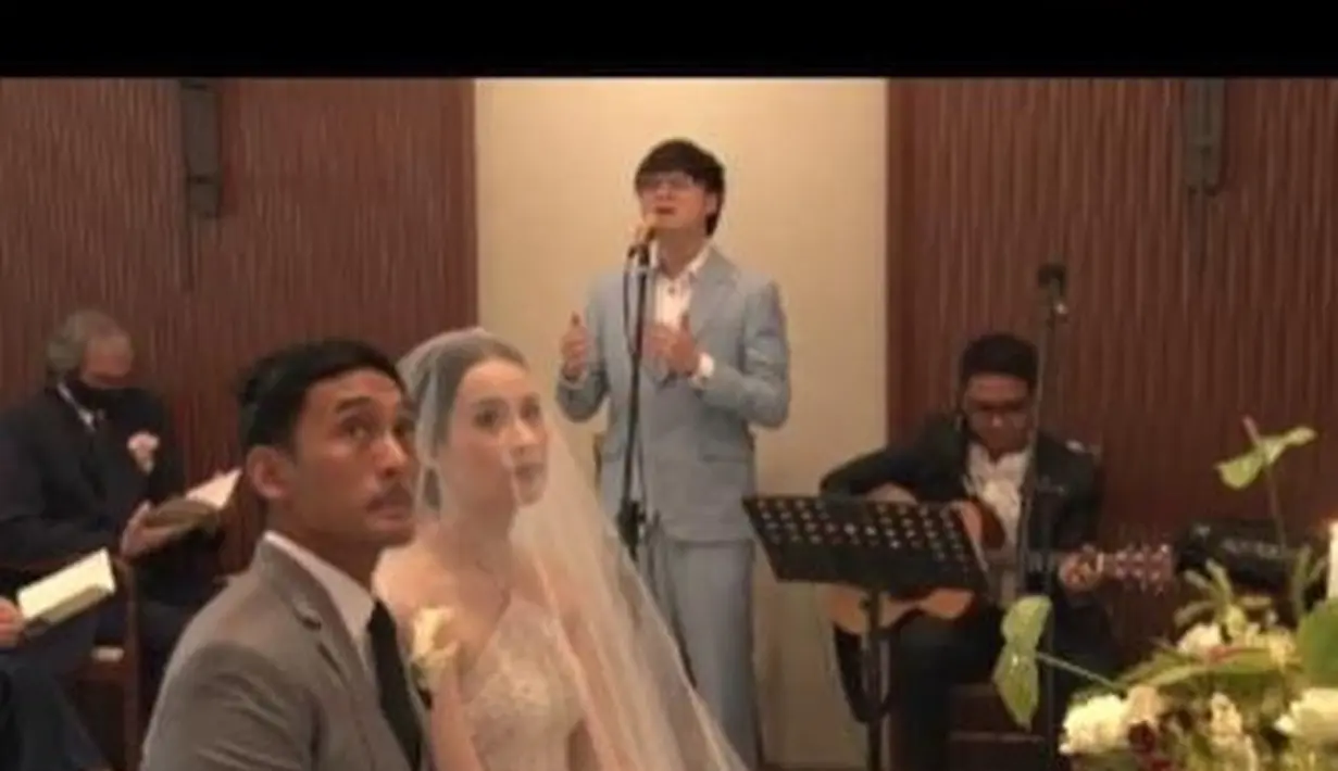 Restu Sinaga dan Vicky Monica (Instagram/firryrassad)