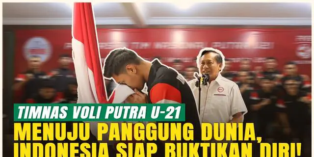 VIDEO: Persiapan Matang! Timnas Voli Putra Indonesia U-21 Target Tinggi di Kejuaraan Dunia
