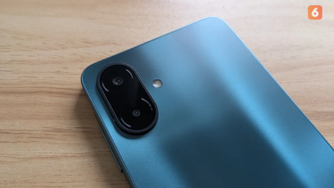 Modul kamera Samsung Galaxy A08. Liputan6.com/Aisyah Mustika Zamani